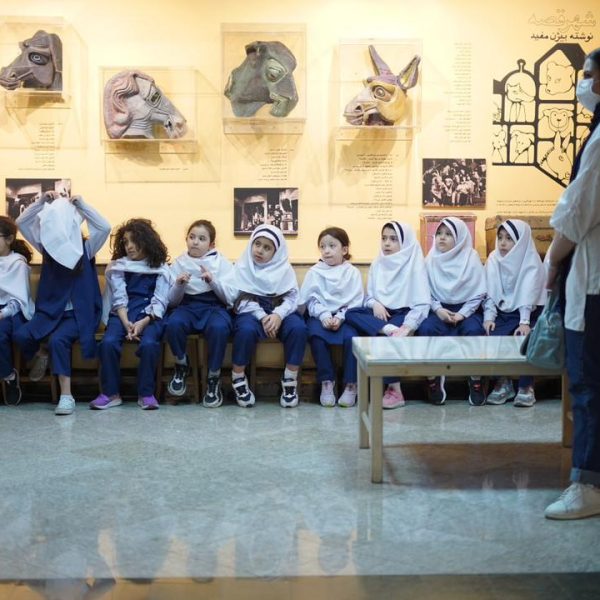 بازدید موزه ایرانک با مدرسه سلاله